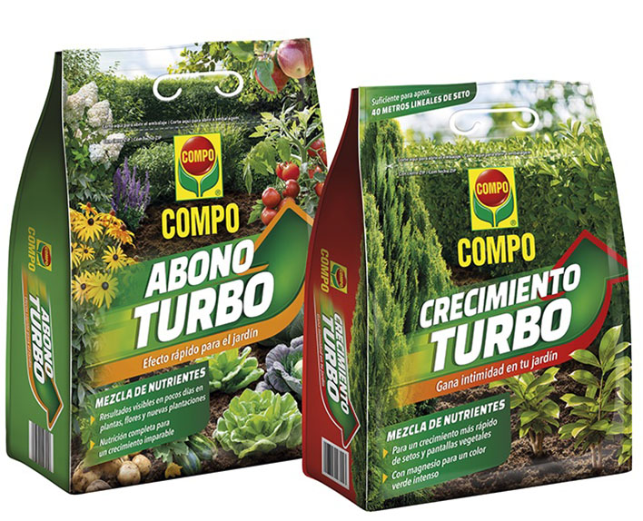 Dos abonos para un crecimiento inmediato, visible y continuado